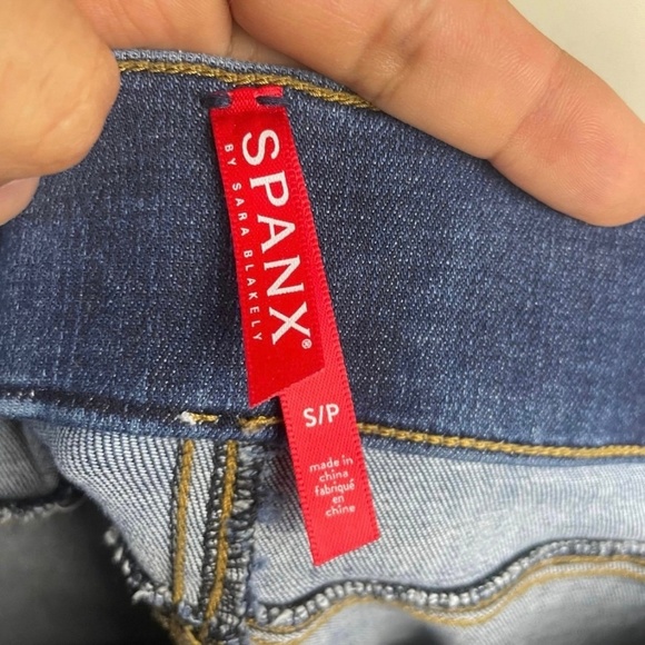 Spanx Distressed Skinny Jeans - Picture 8 of 11